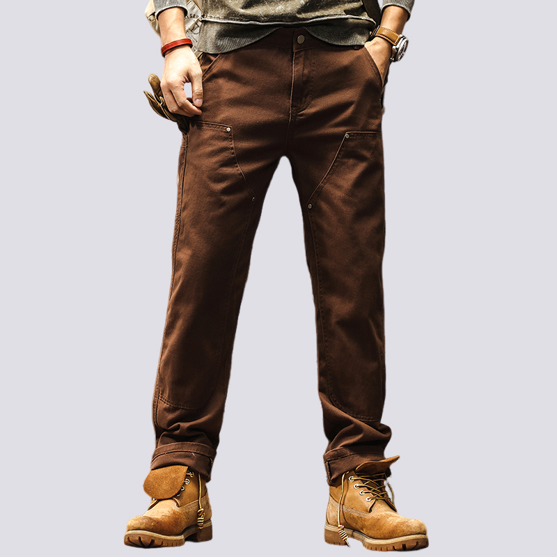 Felix - Pantalon classique et robuste à jambes droites pour hommes