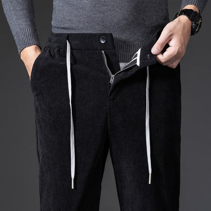 Zack - Casual corduroy trousers for men