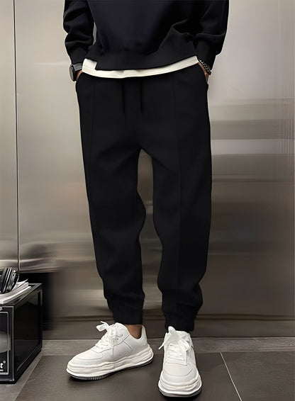 Philip - Pantalon homme large, épais et décontracté