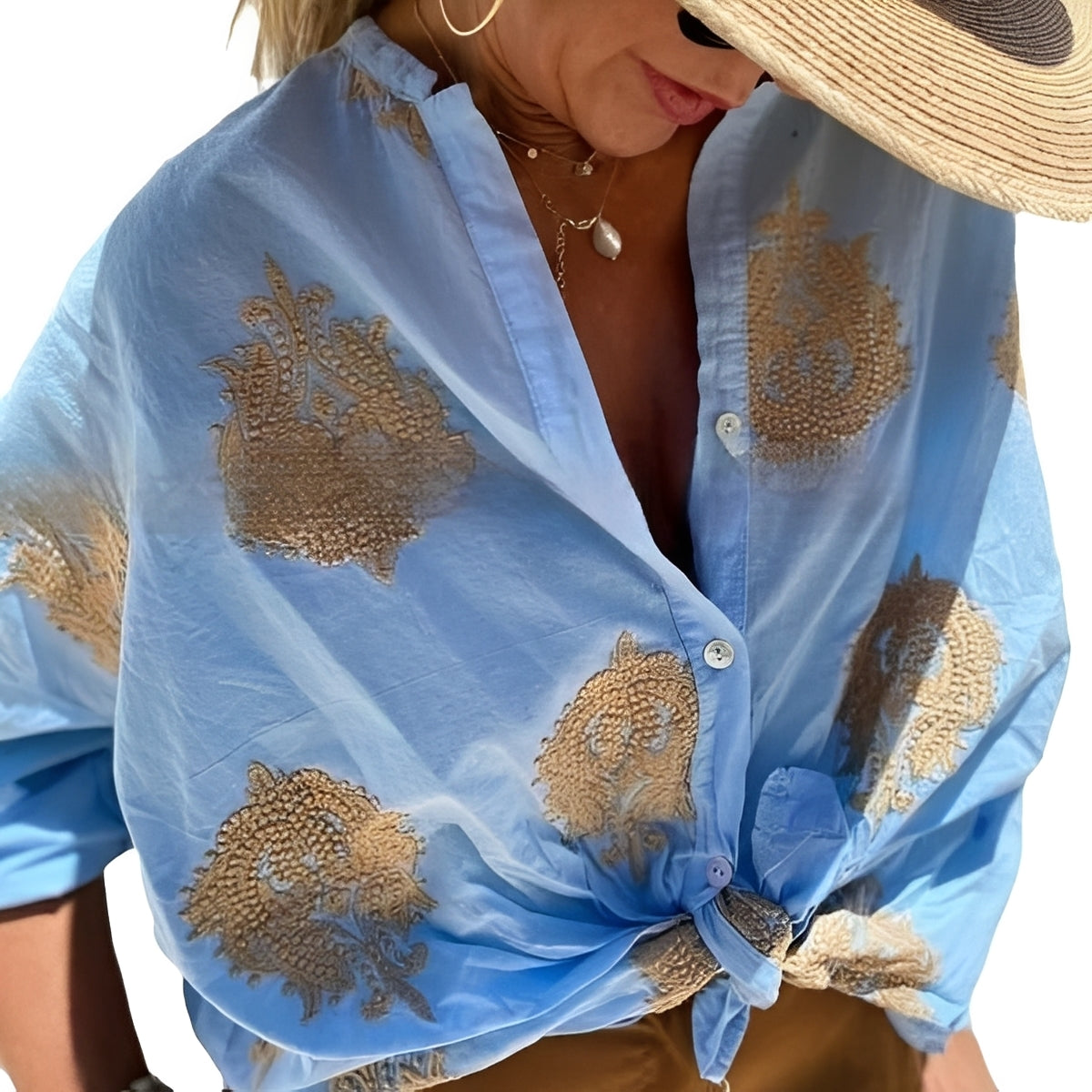 Erica - Blouse décontractée et confortable pour femmes