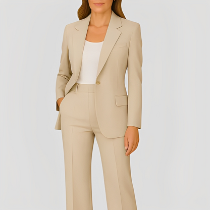 Maeva - Damenensemble mit elegantem langem Blazer und Hose
