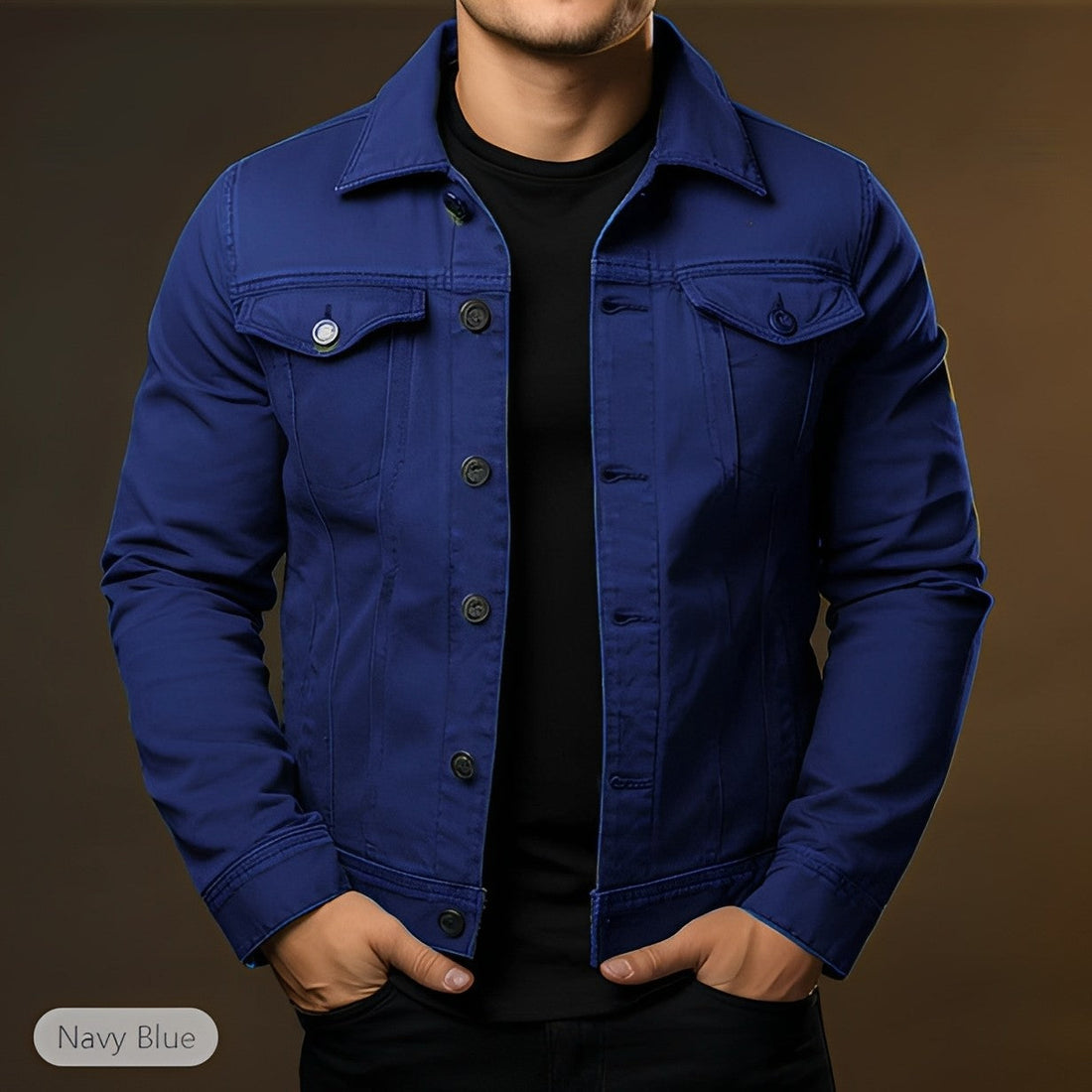 Leroy - Veste en jean stylée pour hommes