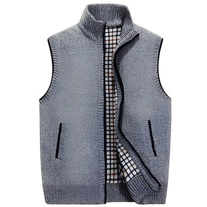 Shaw - Cardigan Classique avec Doublure pour Hommes