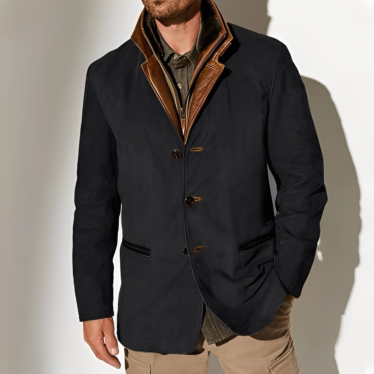 Durward - Blazer classique avec poches pour hommes