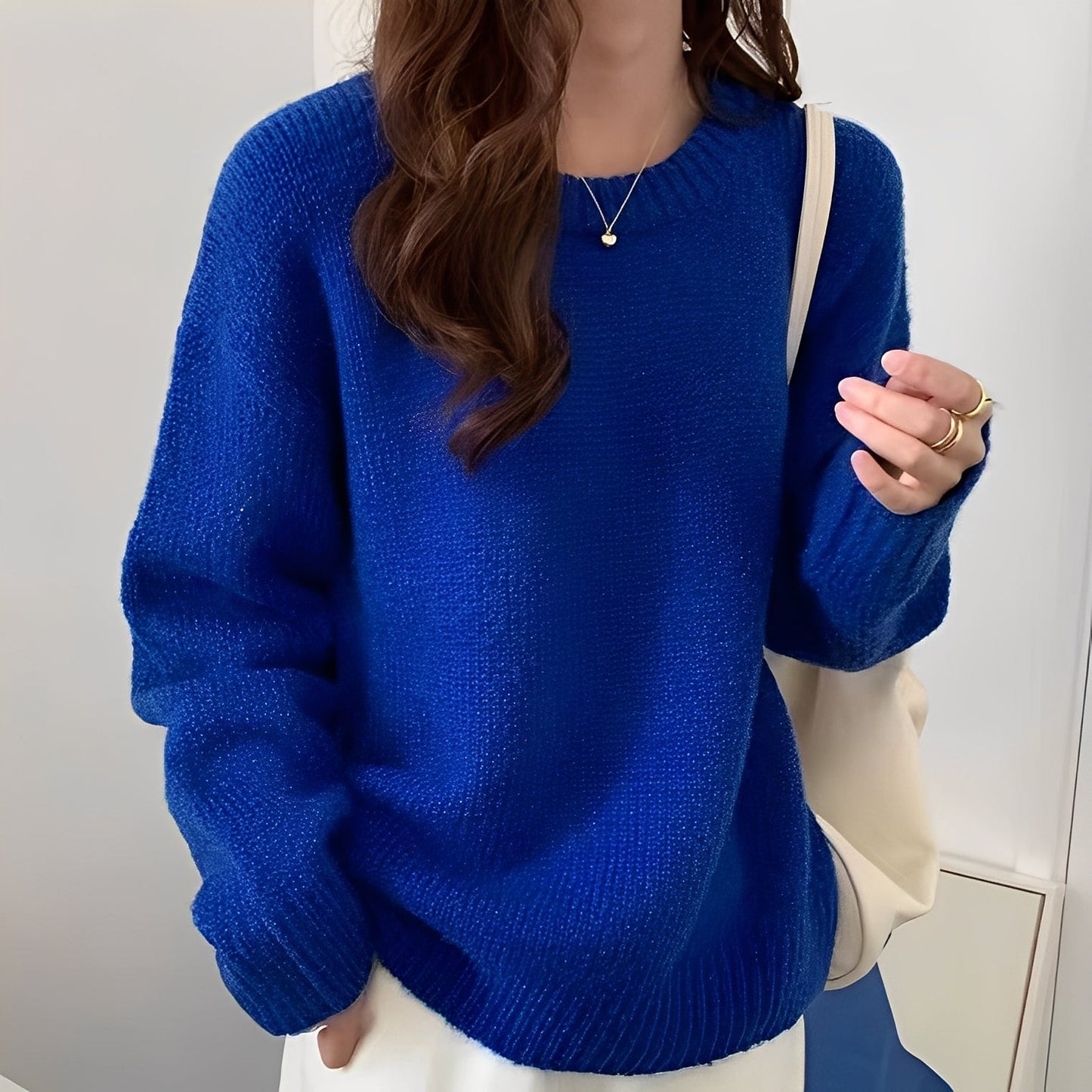Roxanna - Basic loose sweater for women