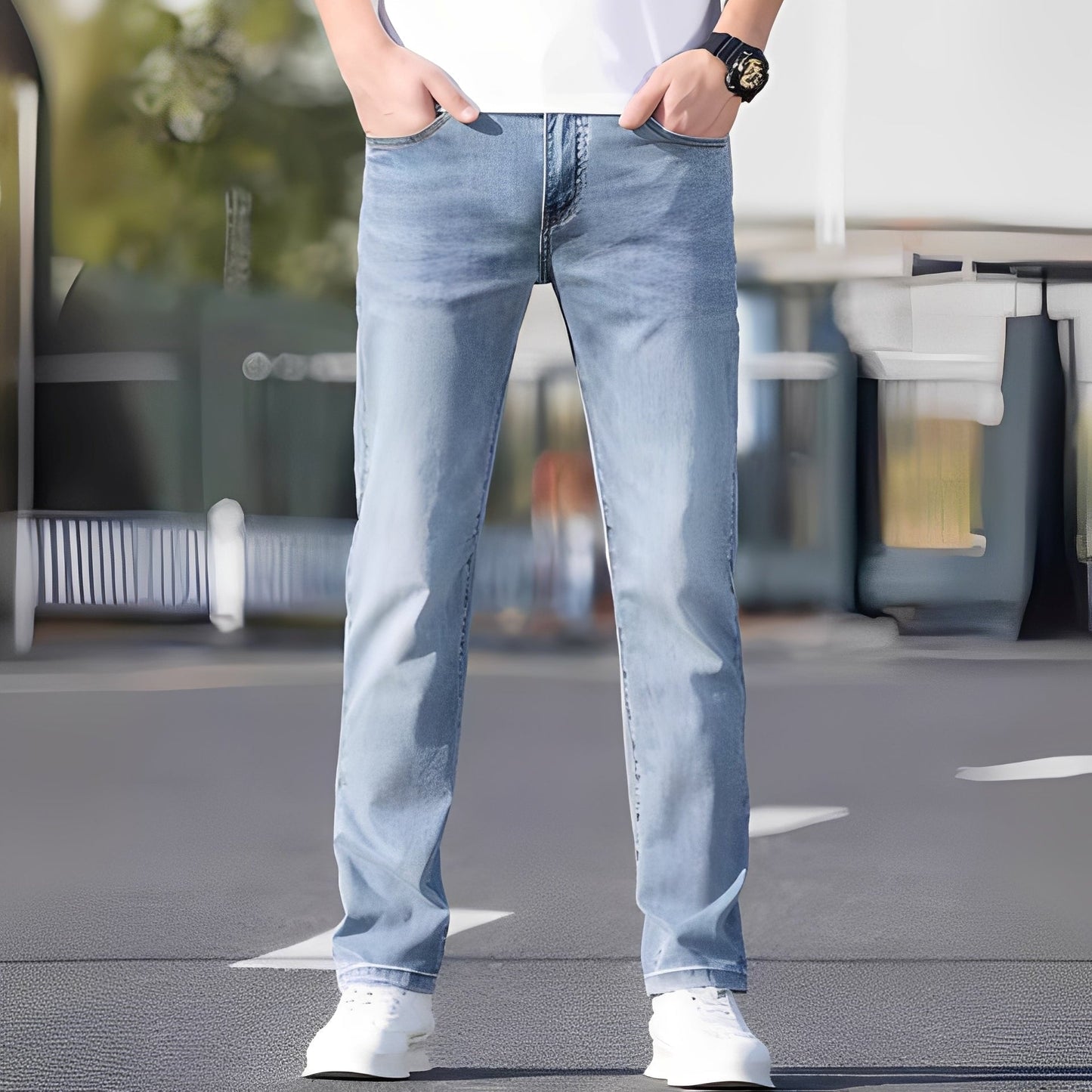 Winfred - Jeans skinny stretch élégants pour hommes