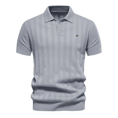 Paxton - Polo en laine mérinos pour hommes, style décontracté
