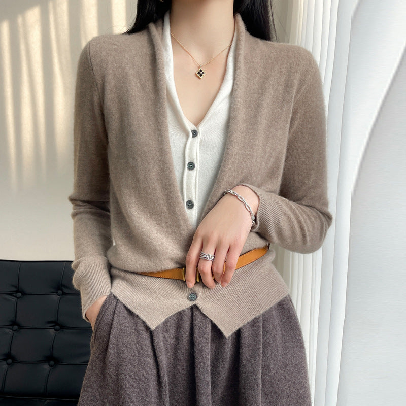 Alyssa - Casual wool sweater for women