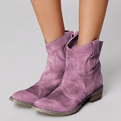 Margaret - Bottines en cuir casual pour femmes