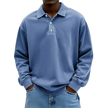 Caspian - Polo à manches longues pour hommes