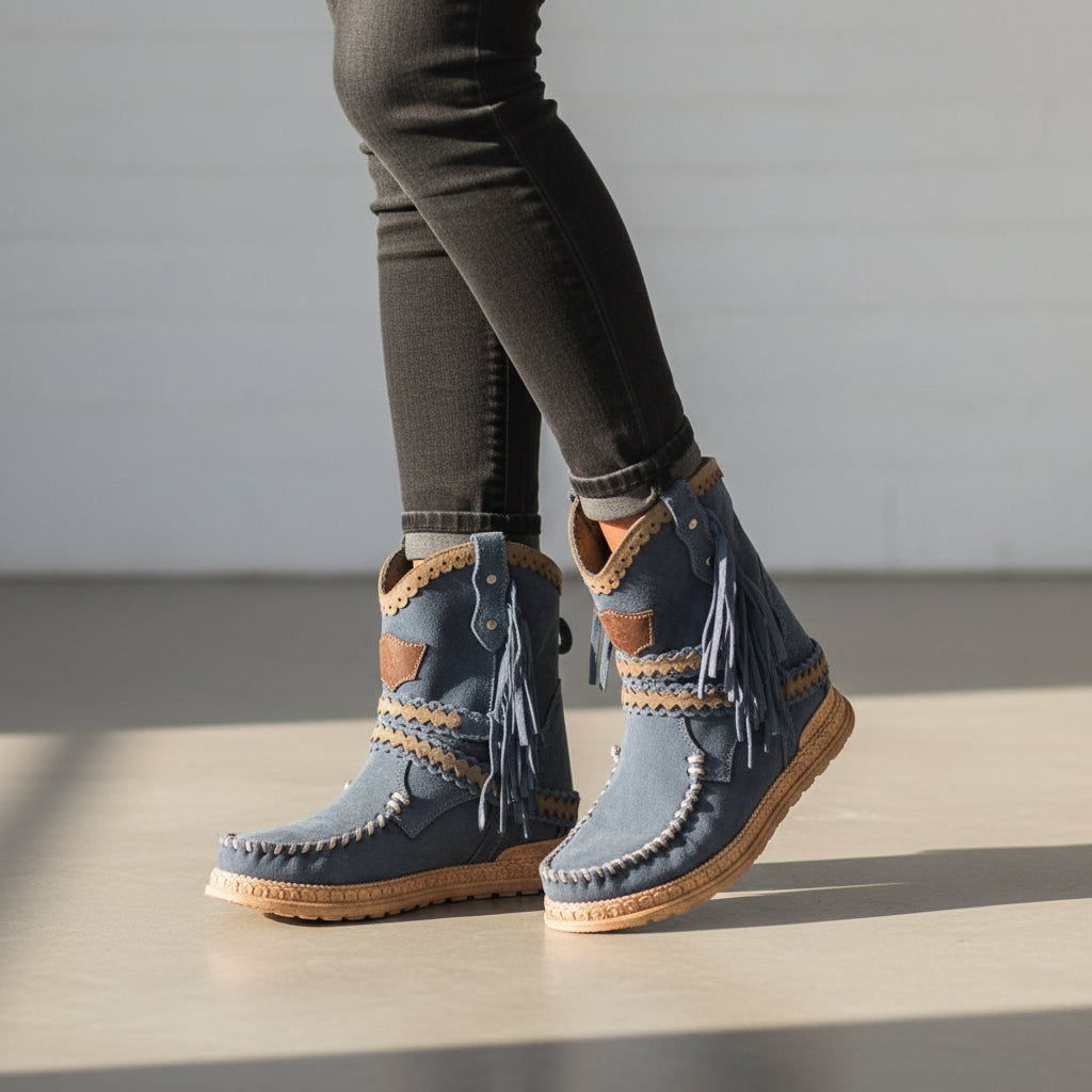 Brianna - Bottines Bohèmes Élégantes