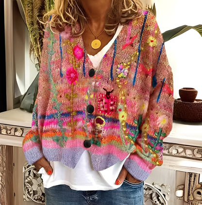 Daphné - Pull féminin agréable et coloré