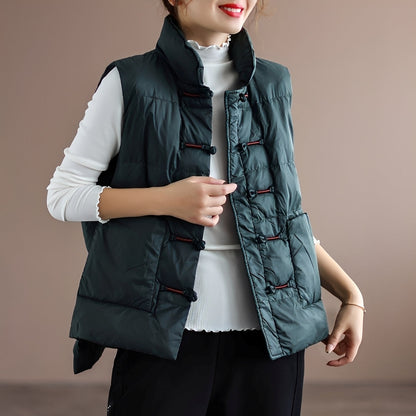 Amayah - Veste d'hiver décontractée avec poches pour femmes