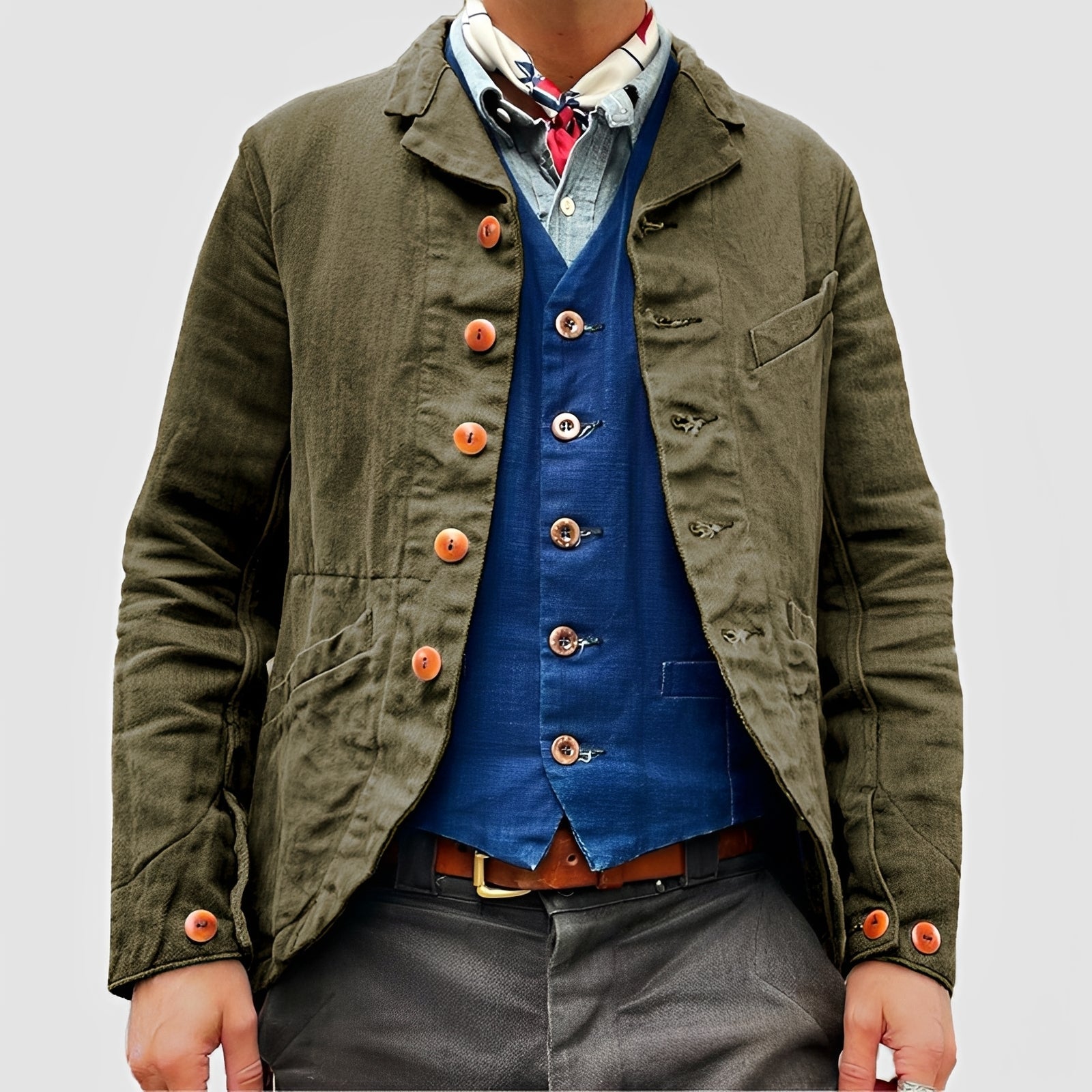 Rick - Blouson ample avec multiples poches