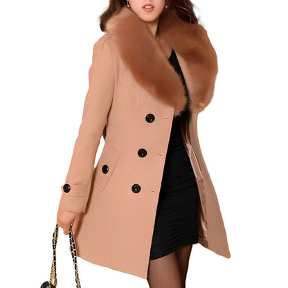 Rachel - Manteau en laine chaud et raffiné