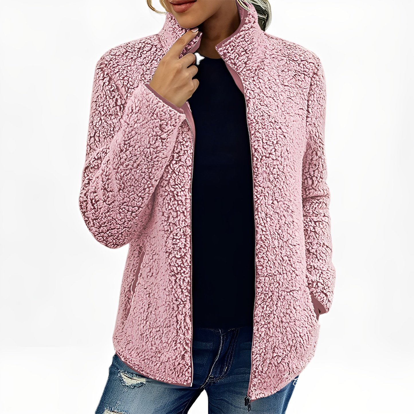 Alethea - Manteau chic en polaire pour femmes