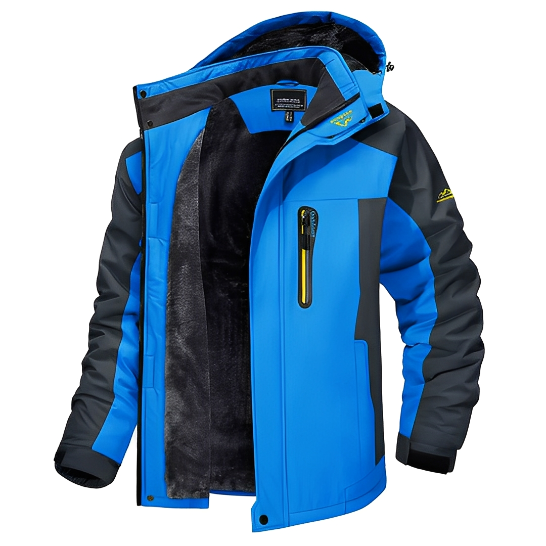 Martîn - Vestes d'hiver solides à fermeture éclair pour hommes