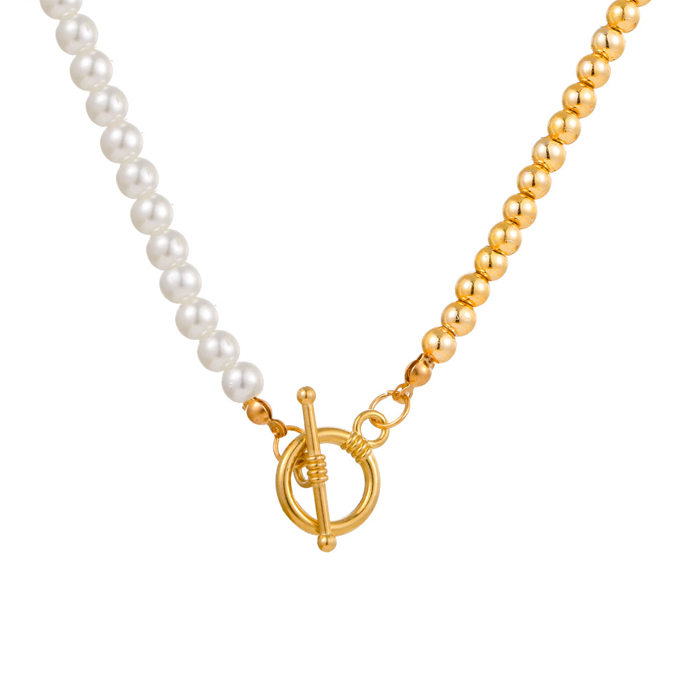 Chaîne double - Chaîne cubaine et de perles