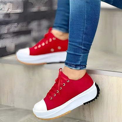 Mellony - Chaussures casual avec semelles épaisses pour femmes