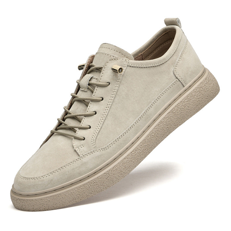 Baskets Hugo Boss Clay Tennis Sd Homme Beige – Suede – Pointure US 9 / EU 42 – Neuves