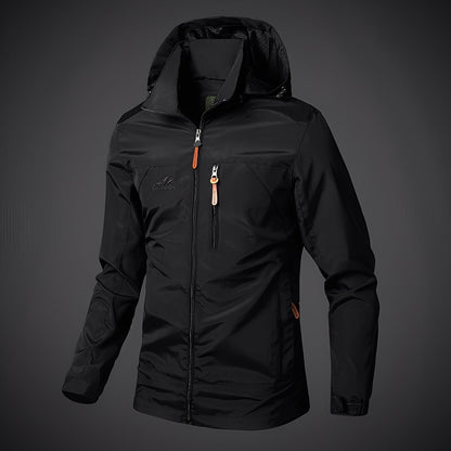 Finnegan - Manteau extérieur décontracté avec capuche pour hommes