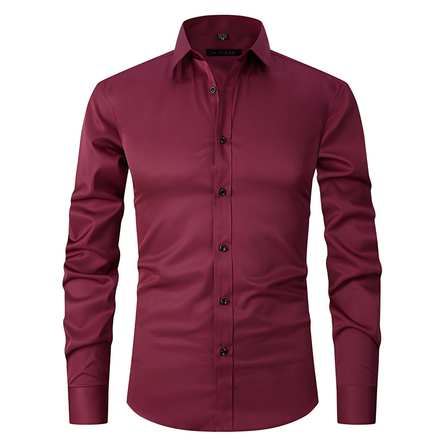 Elton - Chemise homme ajustée et extensible