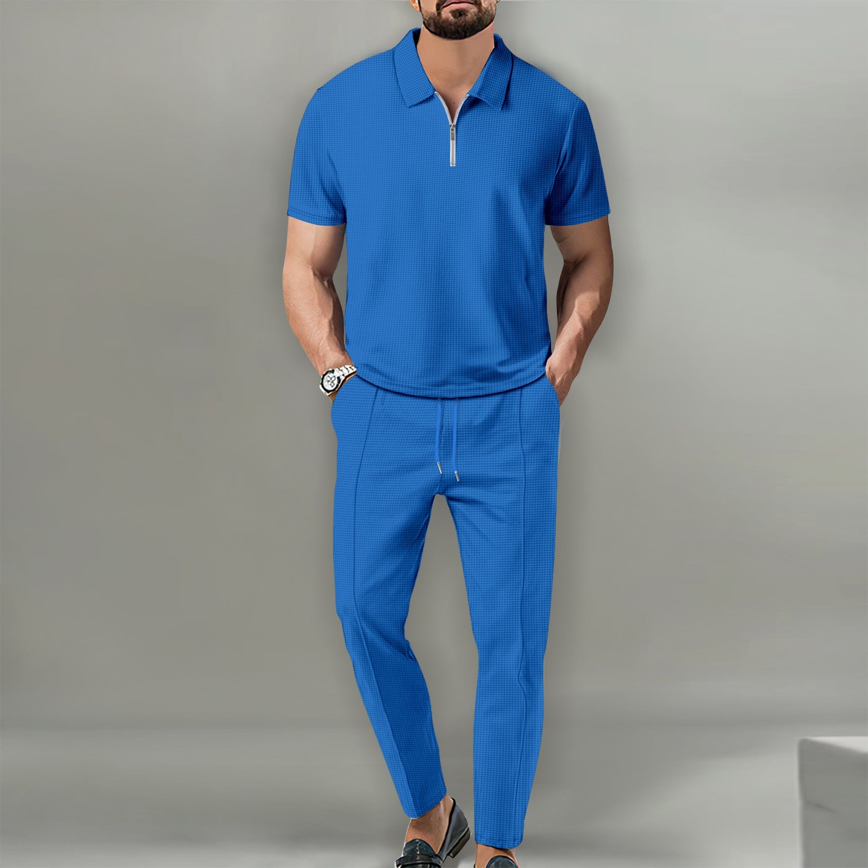 Charles - Ensemble gaufré élégant pour hommes