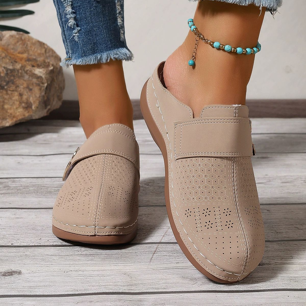 Shane - Chaussons élégants à bout fermé pour femmes
