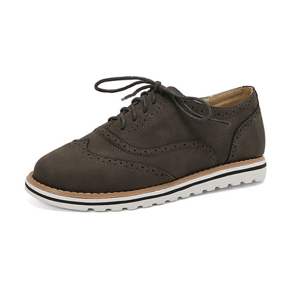 Kayze – Chaussures Derby élégantes pour hommes en cuir velours