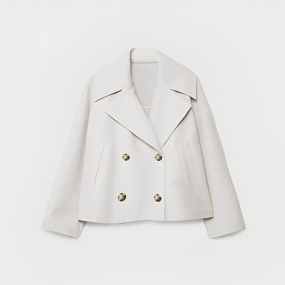 Abegail - Blouson court ample et décontracté pour femmes
