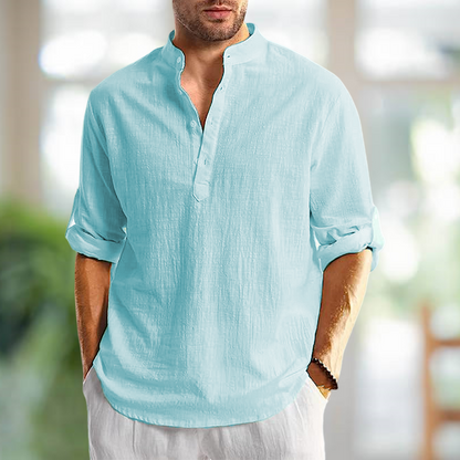 Bryson - Chemise Décontractée en Lin pour Homme