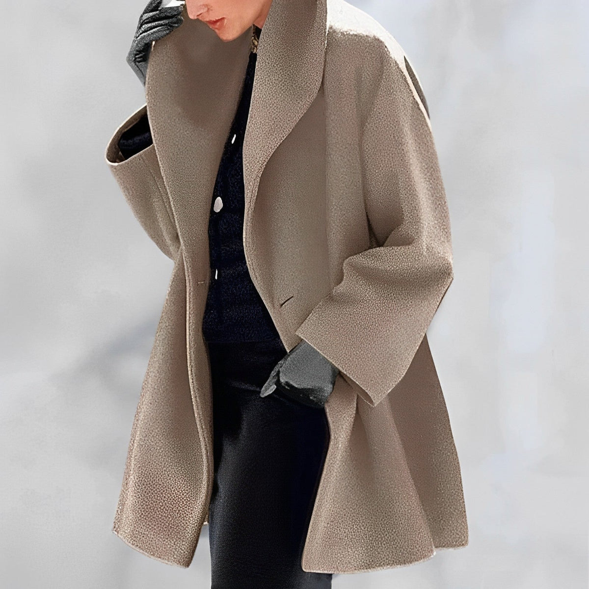 Verlie - Manteau avec capuche chic et chaleureux