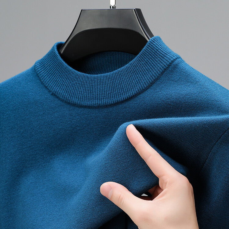 Giorgio - Pull en cachemire pour homme avec ourlet inférieur