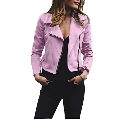 Euphemia - Courte veste chic avec col classique pour femmes