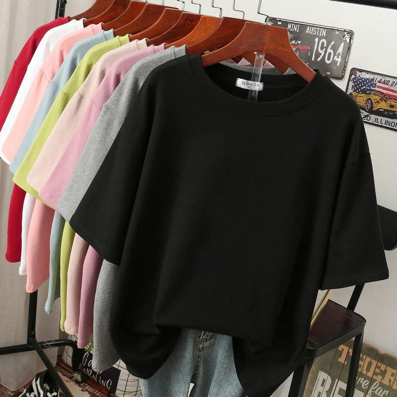 Arabella - T-shirt ample en coton pour femmes