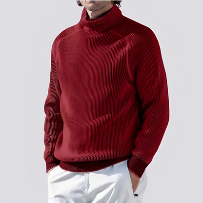 Zack - Warmer Strickpullover mit Rippenmuster für Herren