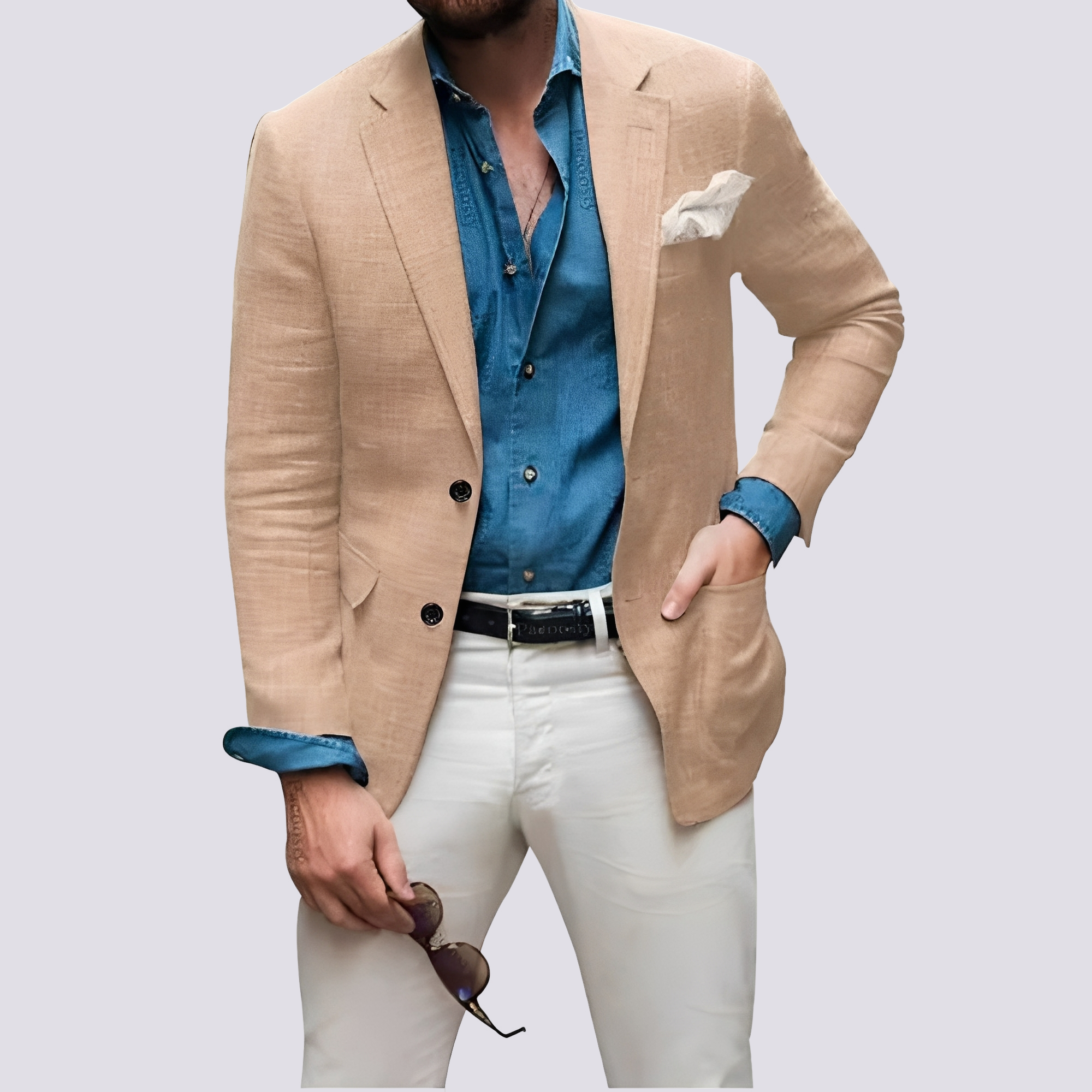 Glenn - Blazer élégant pour hommes avec boutons