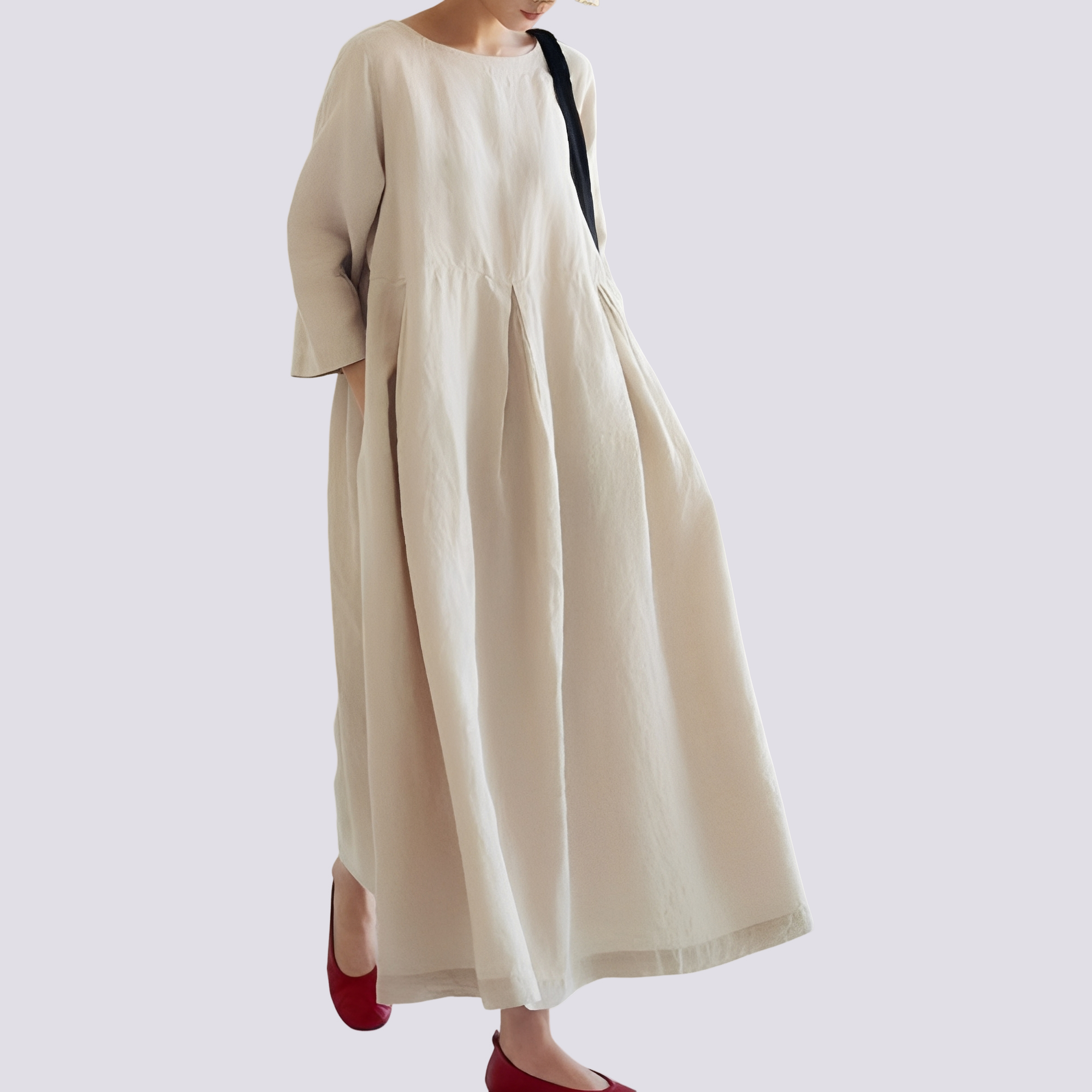 Veronica - Robe ample avec poches pour femmes