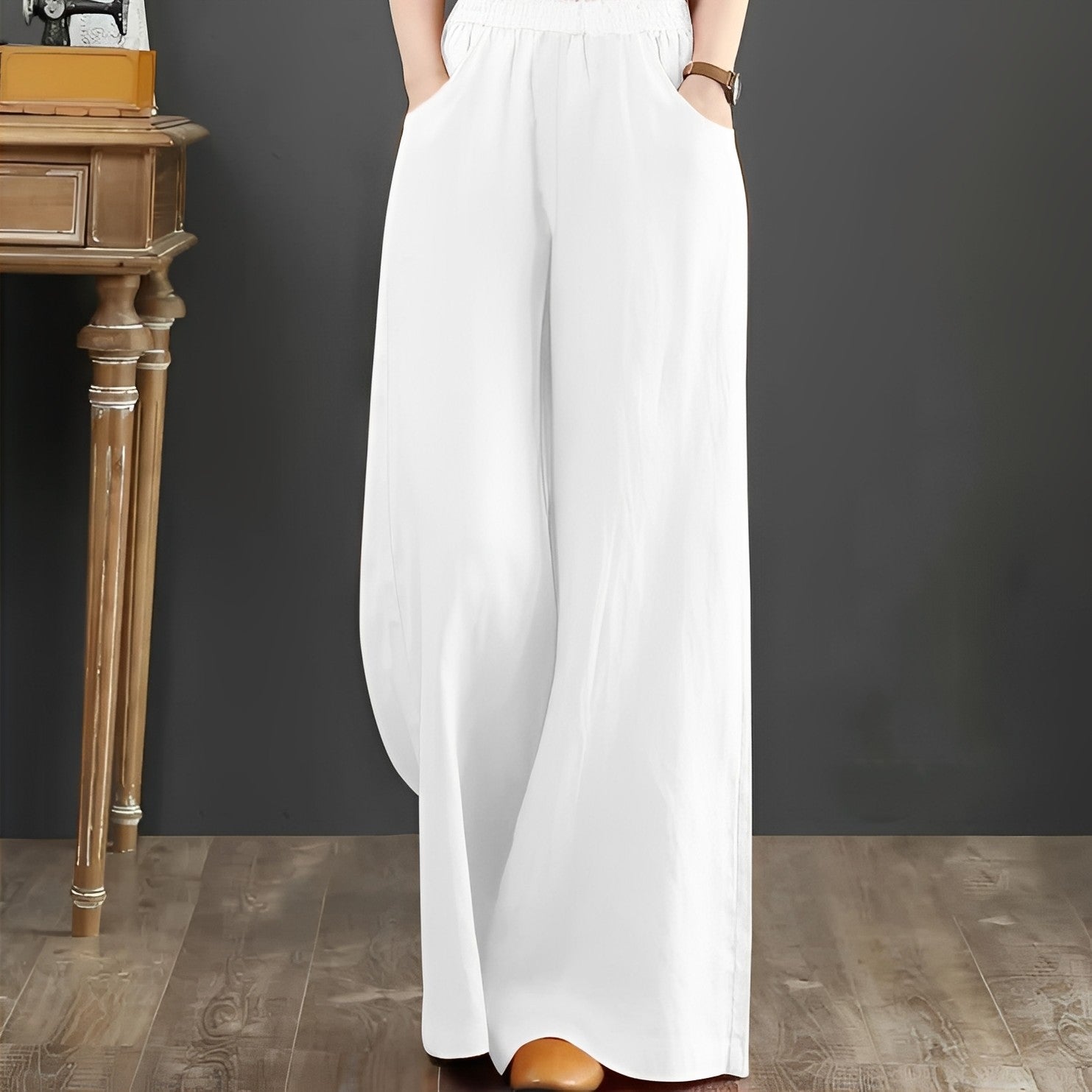 Dorothy - Pantalon confortable à jambes larges pour femmes