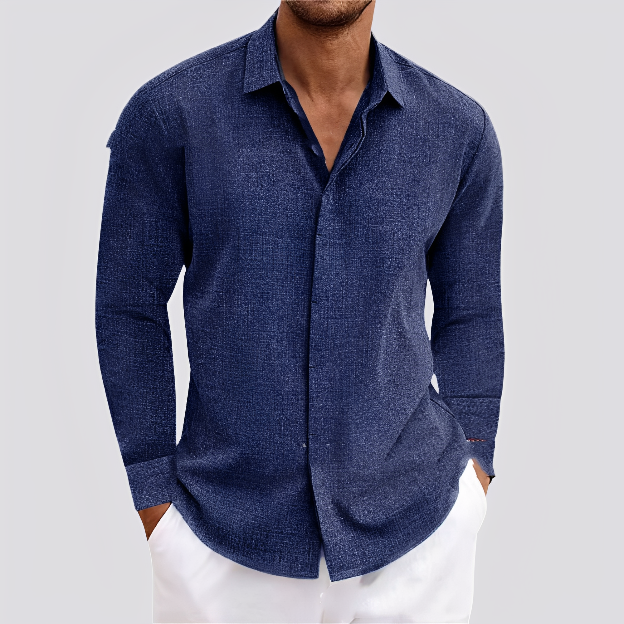 Felix - Chemise manches longues légère pour hommes