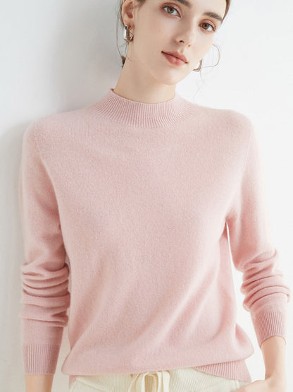 Rhoda - Pull en cachemire basique pour femmes