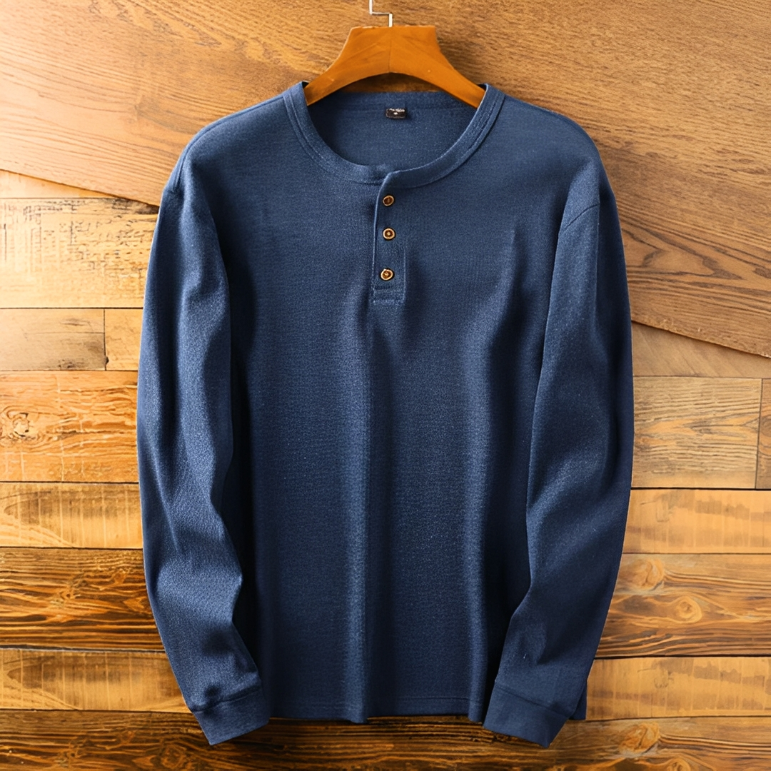 Benjie - Chemise homme à manches longues, confortable