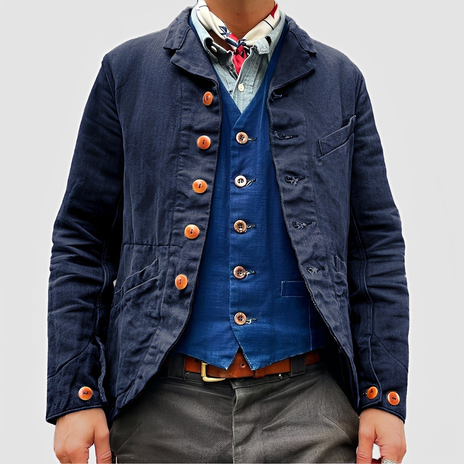 Rick - Blouson ample avec multiples poches