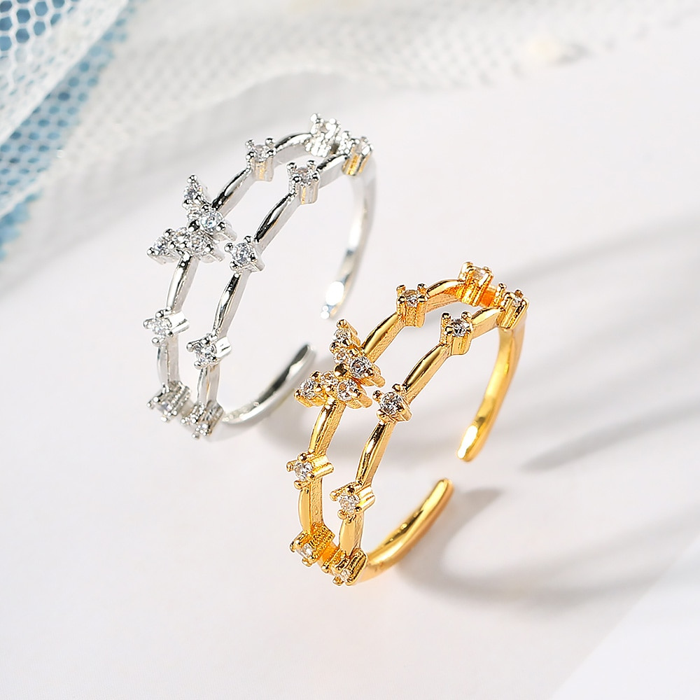 Verna – Bague élégante en forme de papillon