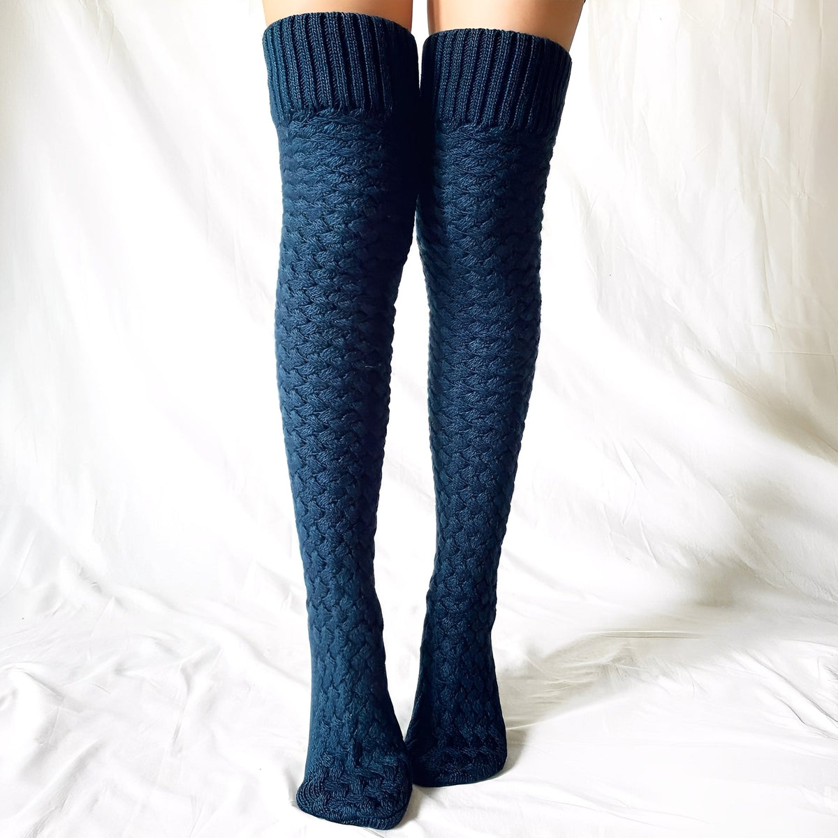 Madeline - Chaussettes overknee douillettes