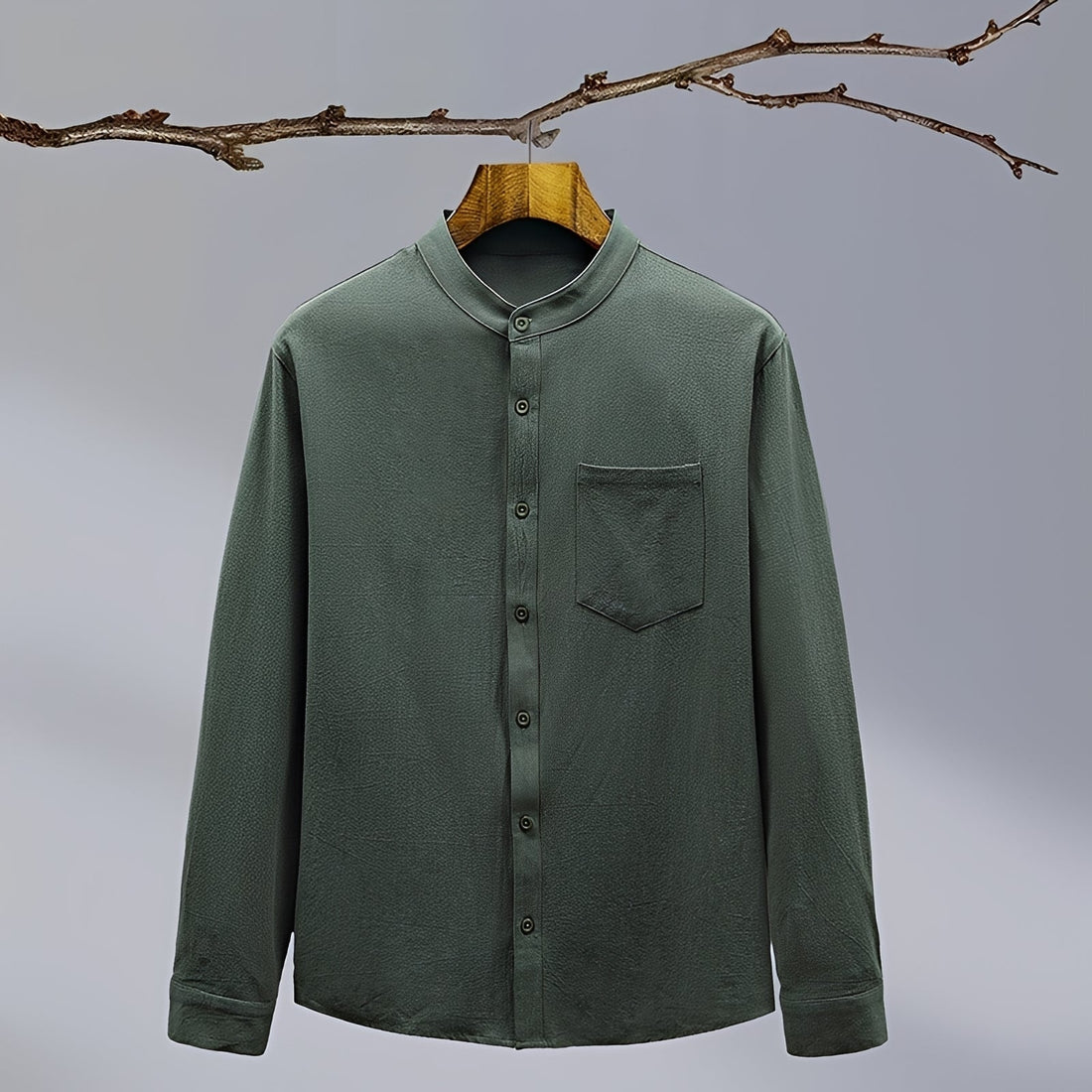 Maxwell - Chemise Confortable à Manches Longues