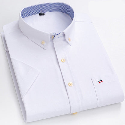 Desmond - Chemise relax et douce avec poche poitrine pour hommes