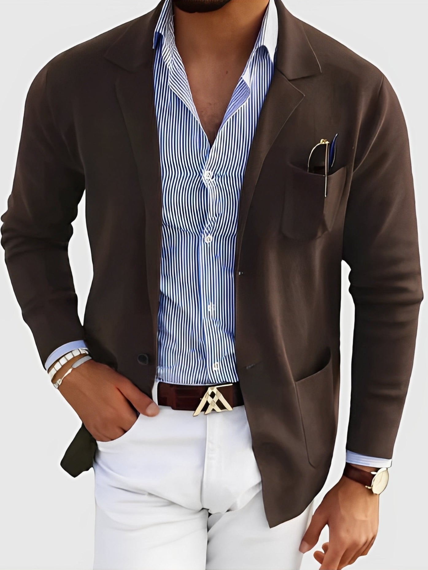 Jordan - Veste stylée avec poches pour hommes