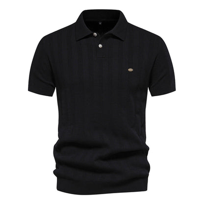 Paxton - Polo en laine mérinos pour hommes, style décontracté