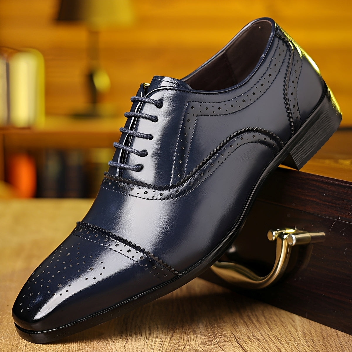 Ronan - Chaussures pointues rétro pour hommes